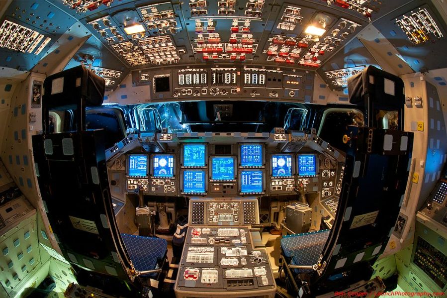 Space Shuttle Endeavor Flightdeck