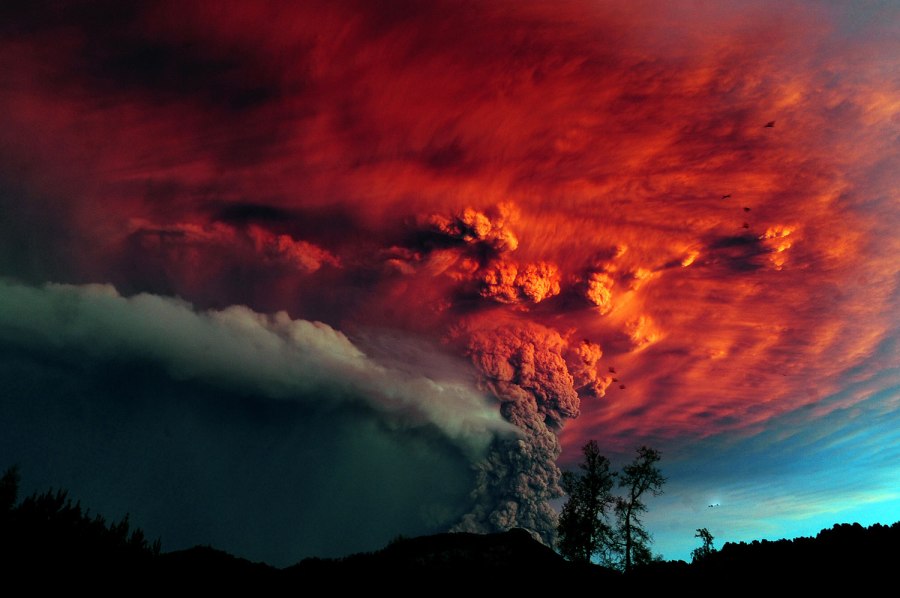 Red Ash Volcano