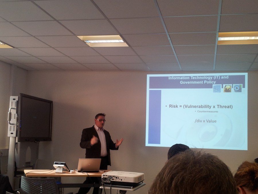 South Wales Technology Council Security Presentation