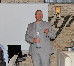 Elio Assuncao at Cardiff Business Network