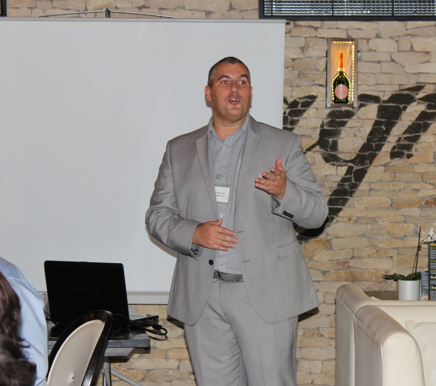 Elio Assuncao at Cardiff Business Network