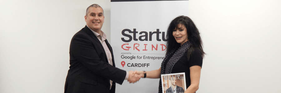 Startup Grind Cardiff Elio Assuncao and Millie Cooper