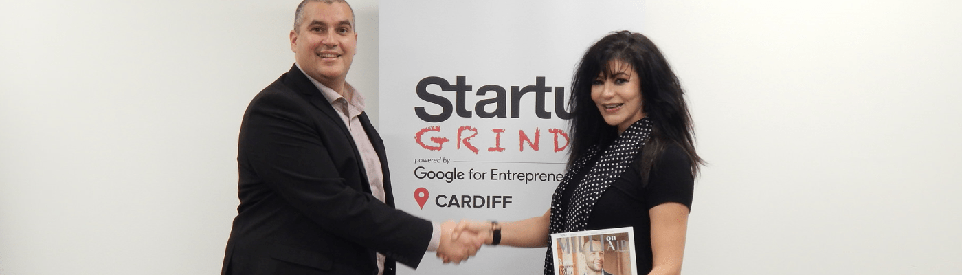 Startup Grind Cardiff Elio Assuncao and Millie Cooper