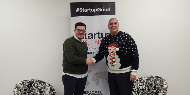 Startup Grind Cardiff, Host Elio Assuncao