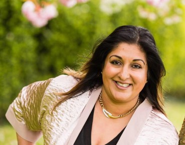 Samina Barnwell at Cardiff Open Coffee by Hero Business Club