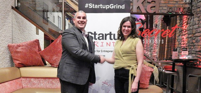 Startup Grind Cardiff Events Elio Assuncao and Anna Brees